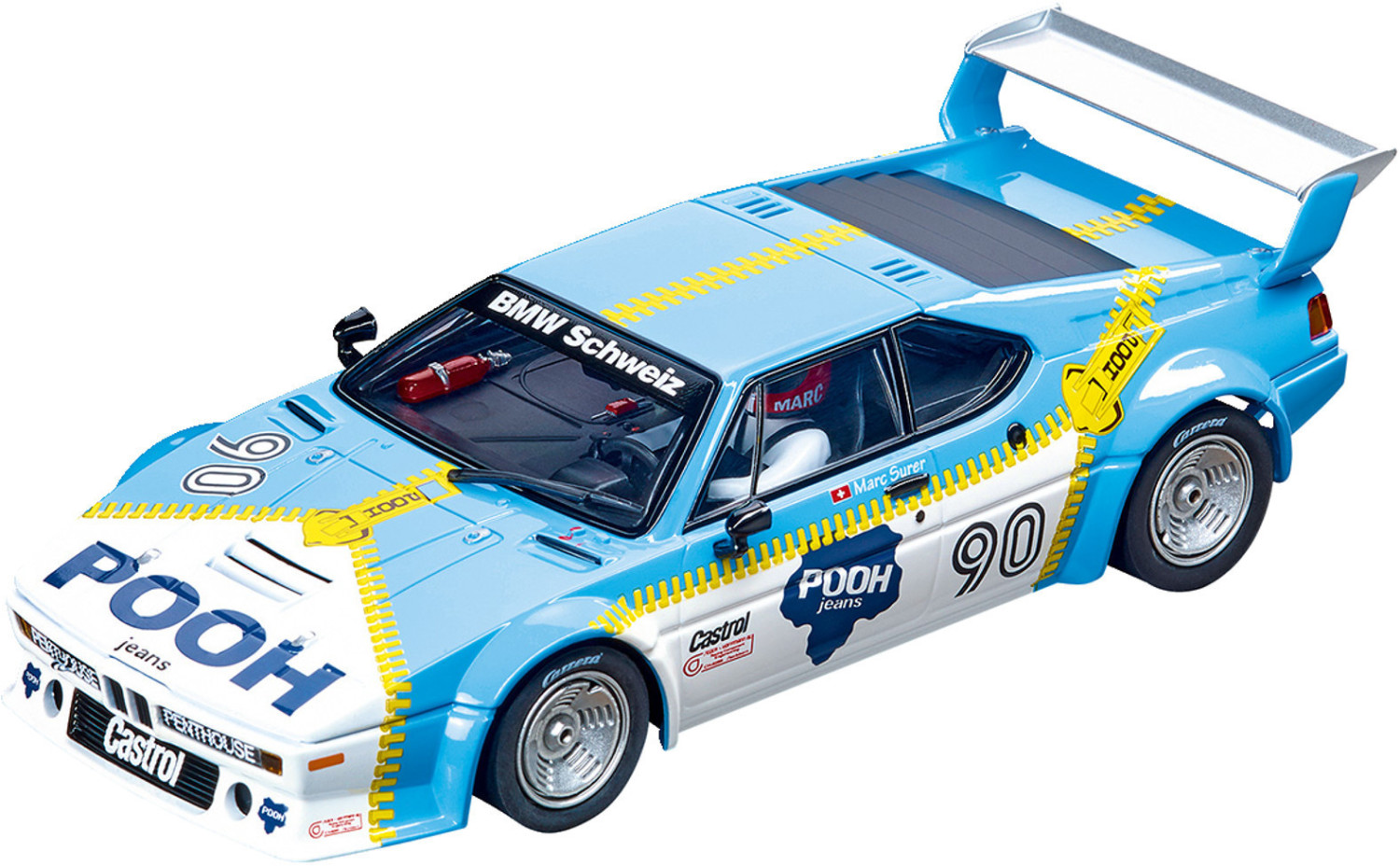 Carrera Digital 132 BMW M1 Procar Sauber racing No.90 Norisring 1980 30830