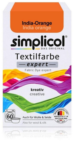 Simplicol Textilfarbe expert India-Orange