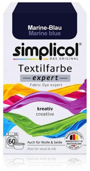 Simplicol Textilfarbe expert Marine-Blau