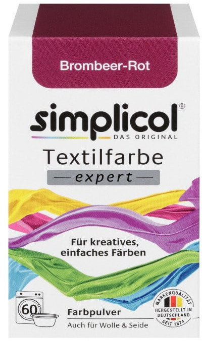 Simplicol Textile-Colour expert Blackberry Red