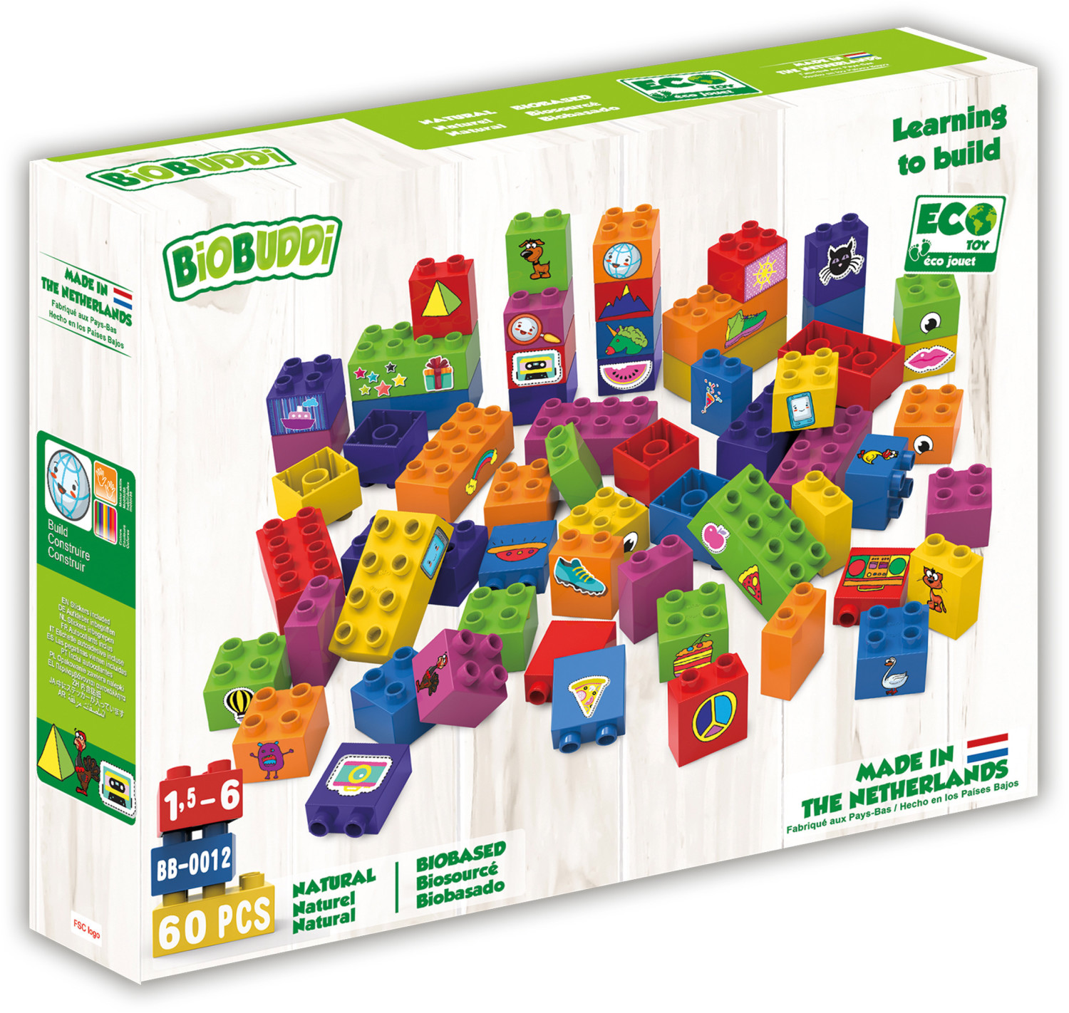 BiOBUDDi Learning to build 60 Blocks