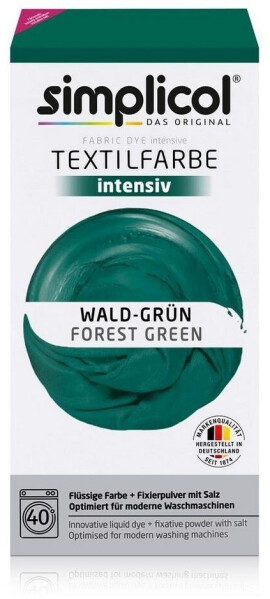 Simplicol Textilfarbe intensiv Wald-Grün