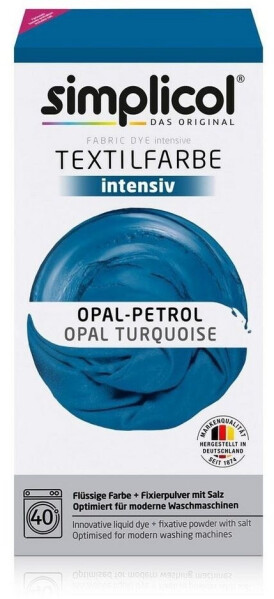 Simplicol Textilfarbe intensiv Opal-Petrol