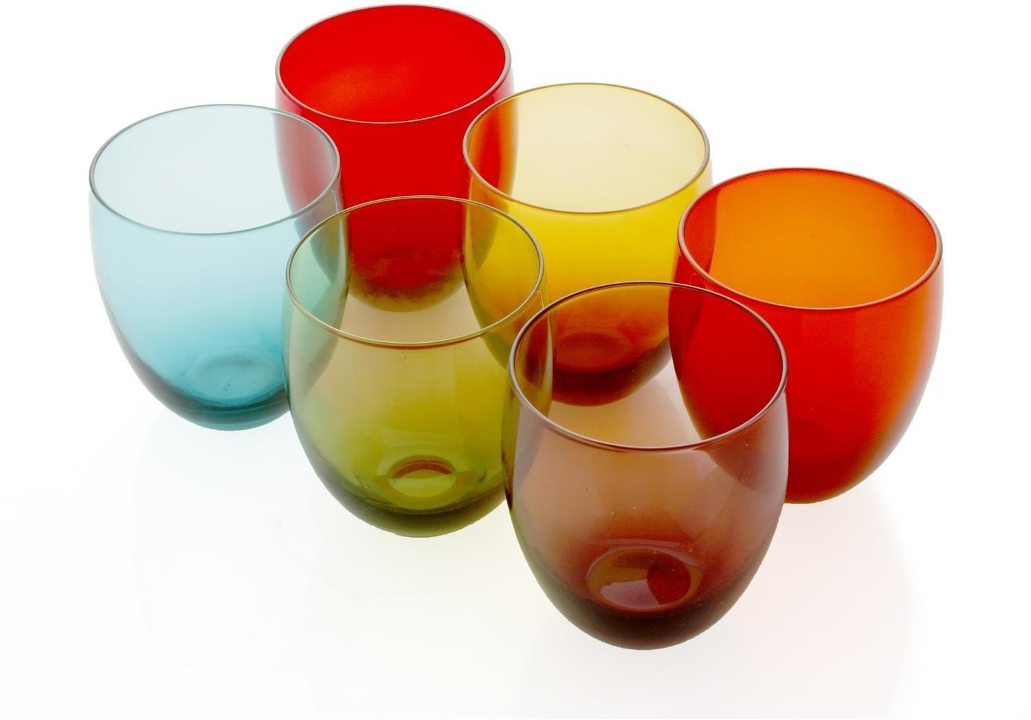 Brandani Glasses-Set 6-parts colorful (57849)