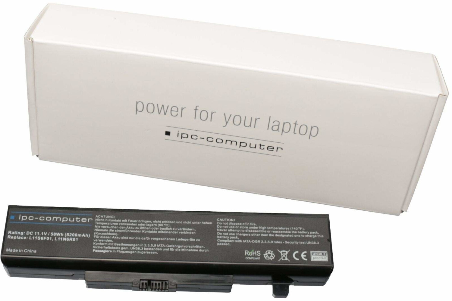 IPC L11S6F01 Battery 58Wh