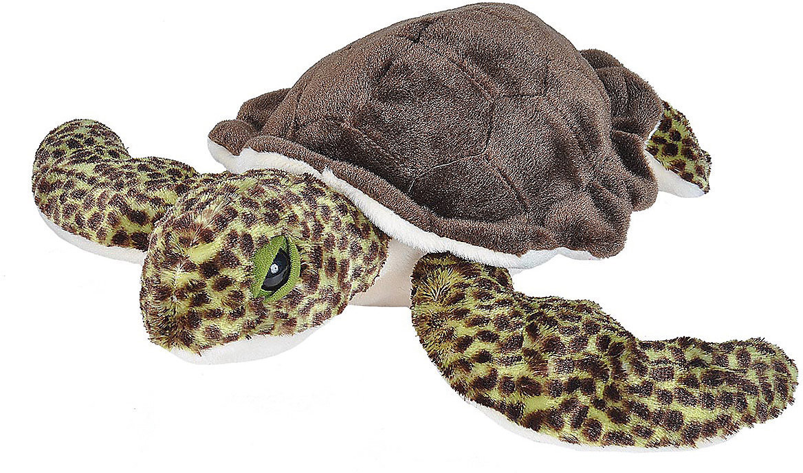 Wild Republic Cuddlekins Sea Turtle green