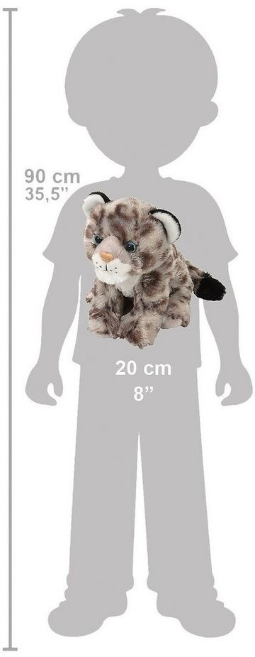 Wild Republic Cuddlekins Mini Snow Leopard