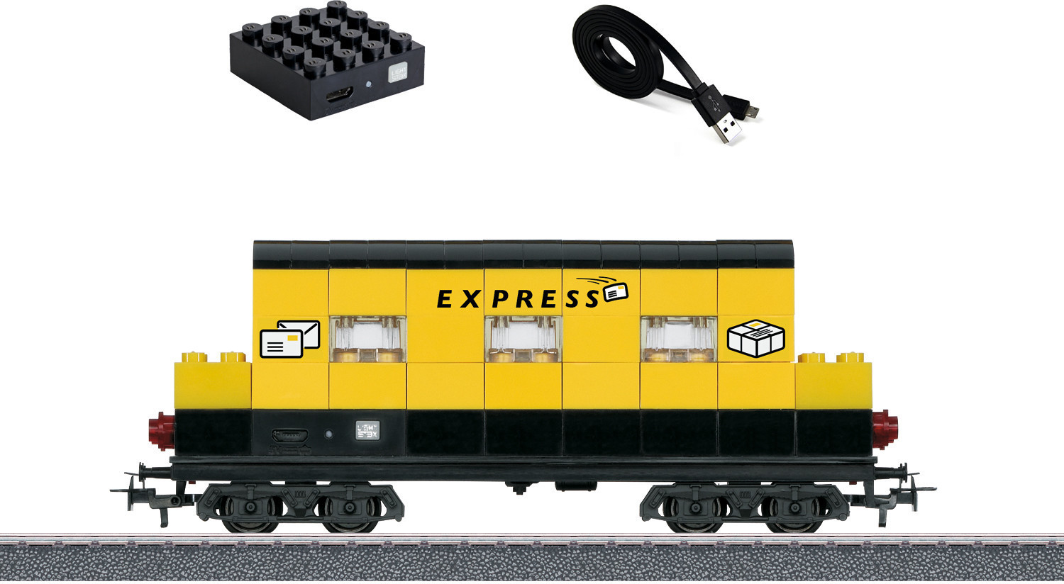 Märklin Märklin Start up – Building Block Car with Light Building Blocks (44737)