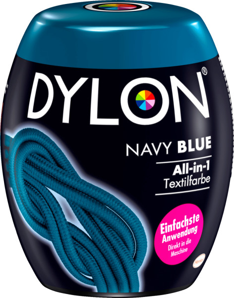 Dylon Textilfarbe 350 g für die Waschmaschine Navy Blue