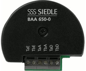 Siedle /& Söhne Bus-Audio-désaccouplement BAA 650-0 appareils auxiliaires 200032255-00