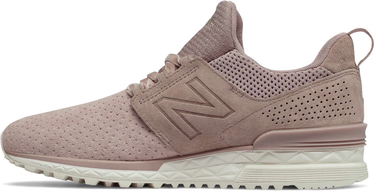 New Balance 574 Sport Decon conch shell with flat white