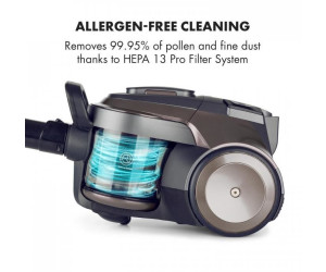 Klarstein VCM23CleanKingErgo S au meilleur prix sur KLARSTEIN Clean King Ergo Aspirateur Cyclone aspirateur