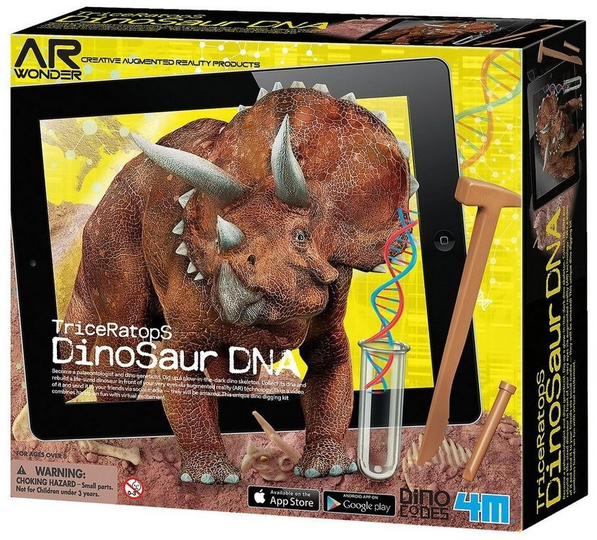 4M Triceratops Dinosaur DNA
