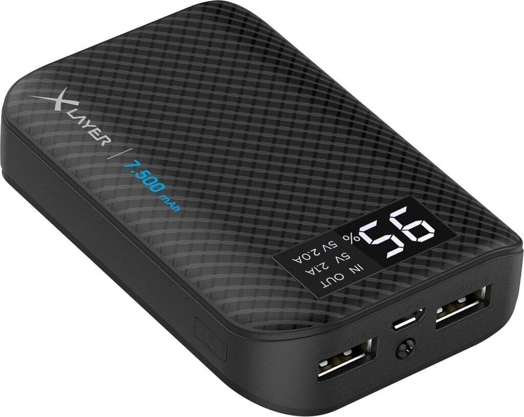 Xlayer Pure Carbon 7500 mAh black