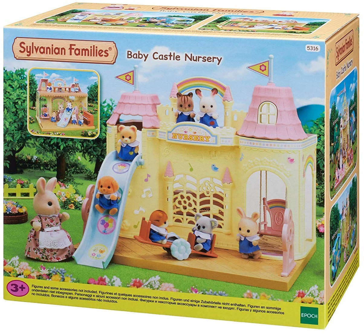 Sylvanian families nursery figures top