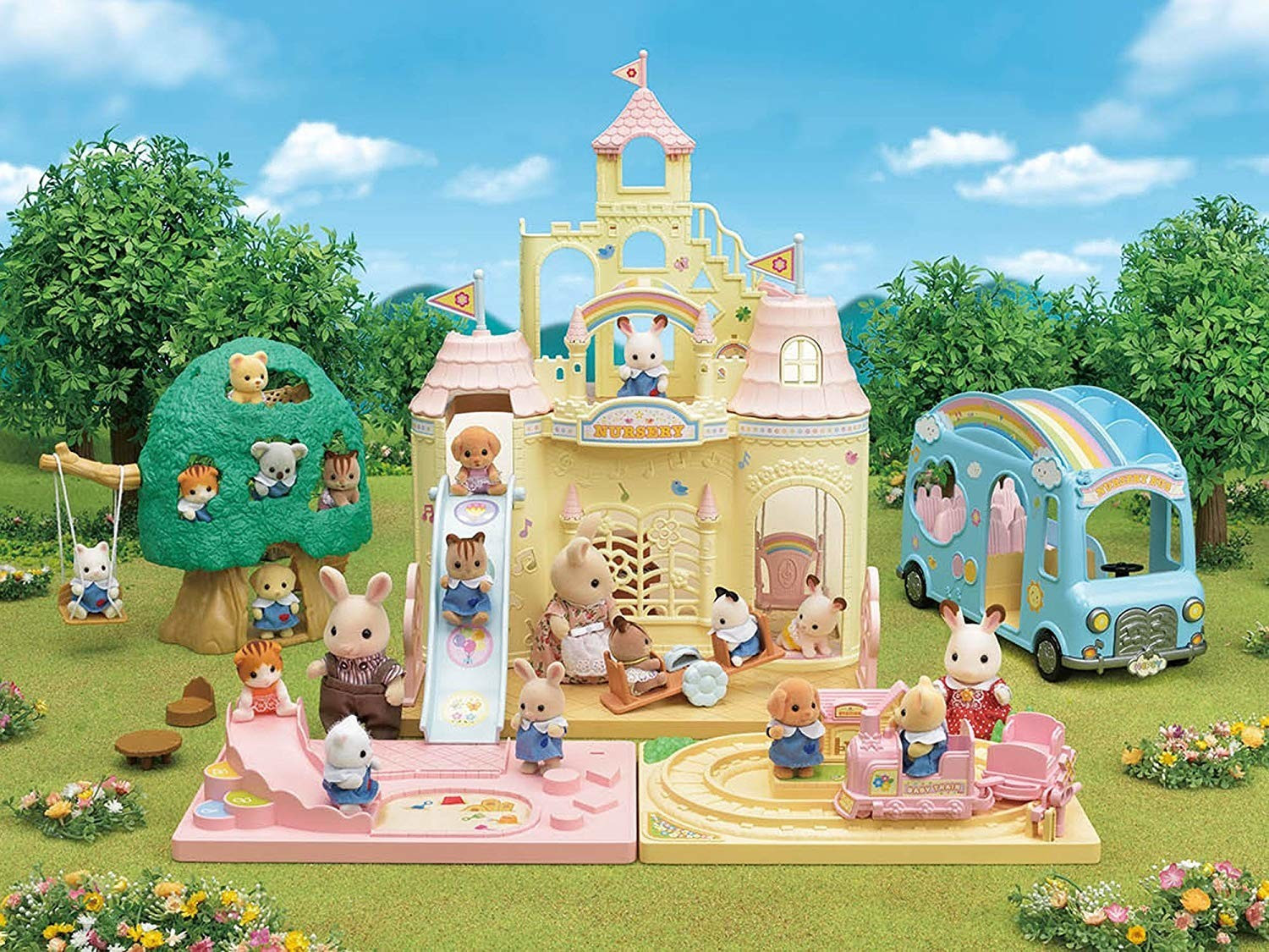 Sylvanian families baby nursery set online