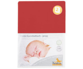 Pinolino 540002-1 blau Jersey Spannbetttuch f/ür Kinderbetten