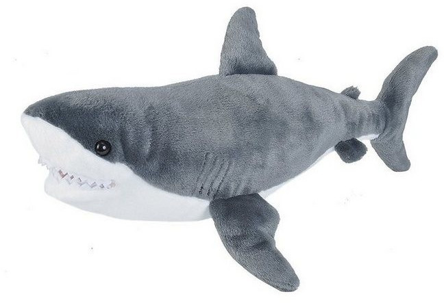 Wild Republic Cuddlekins Great White Shark 38cm (22485)