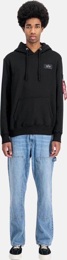 Alpha Industries Back Print Hoody black (178318-03)