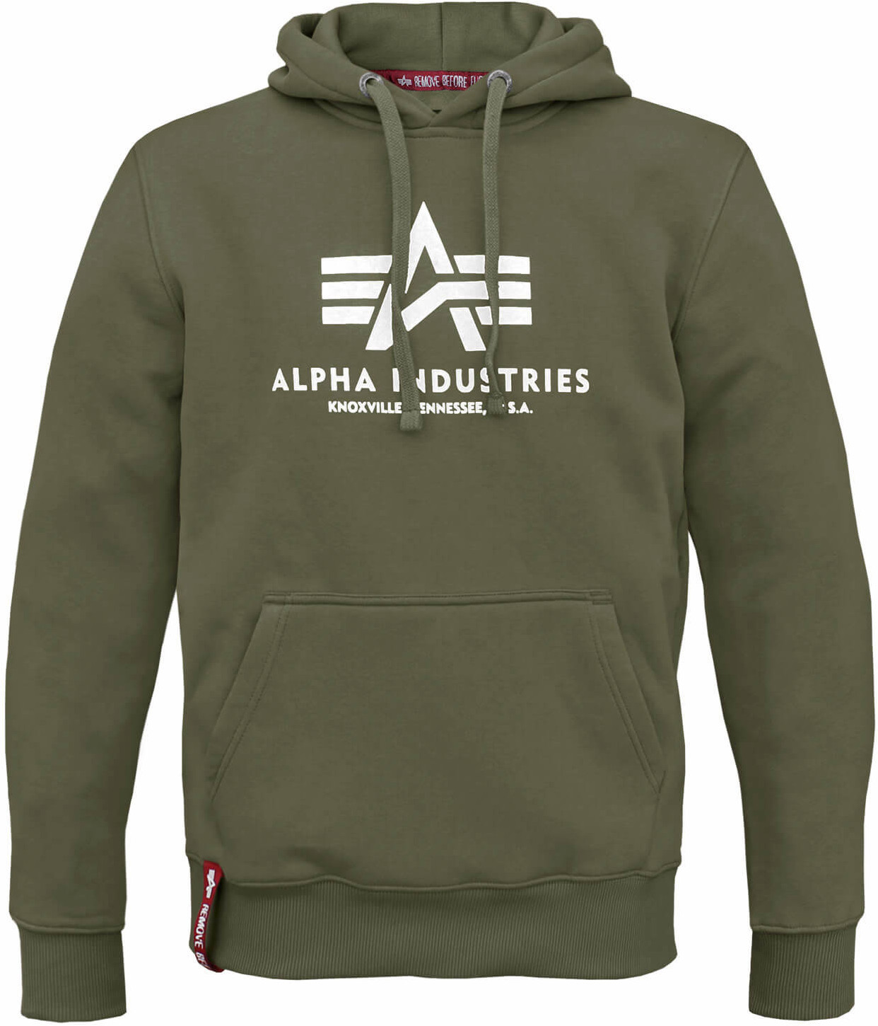 Alpha industries hoodie olive sale