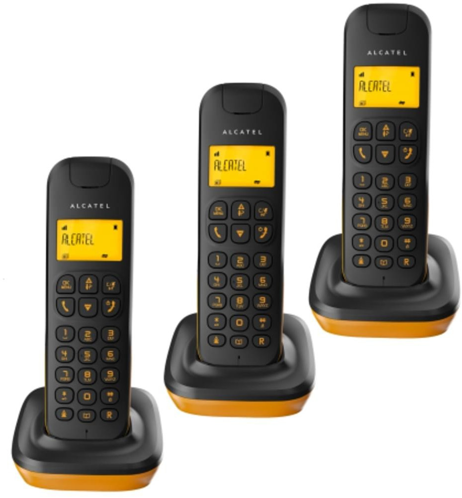 Alcatel-Lucent D135 Trio noir/orange