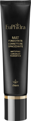 euPhidra Mat  Fondotinta Correttore Opacizzante 2 in 1 (30ml) Light