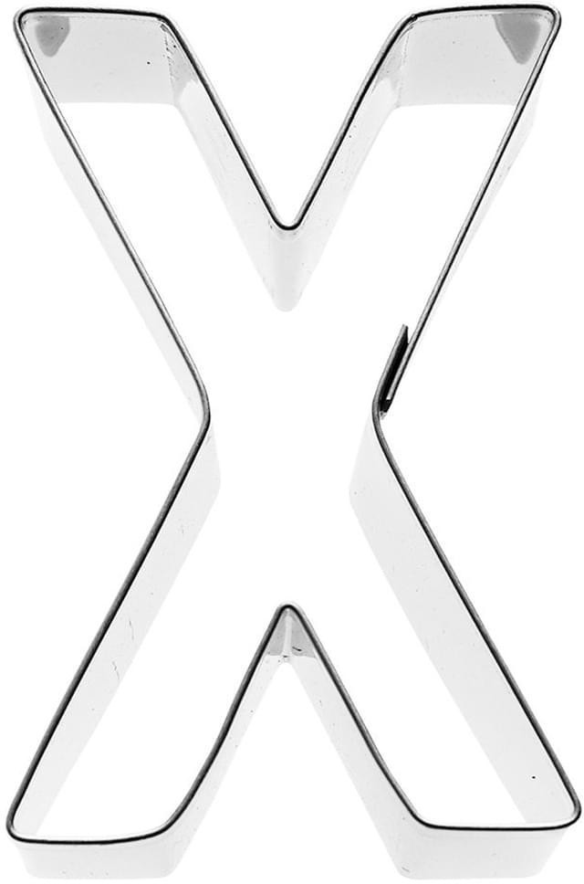Birkmann Cookie Cutter Letter X 6 cm 196520