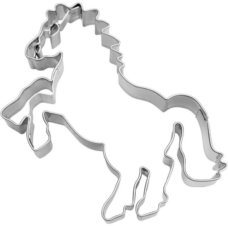 Städter Embossing Cookie Cutter Rising horse 8 cm