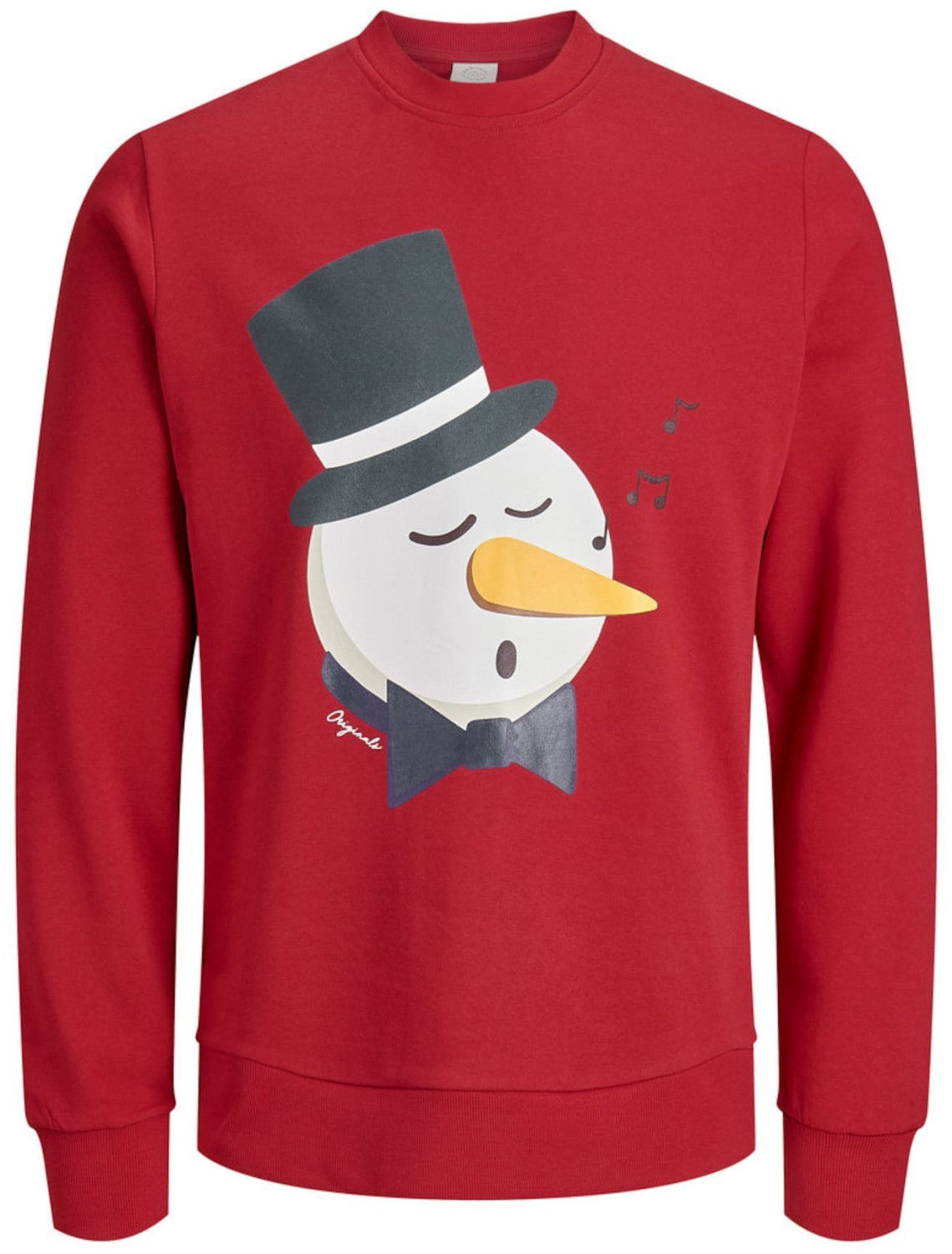 Jack & Jones Christmas Pullover red scarlet sage (12143339)