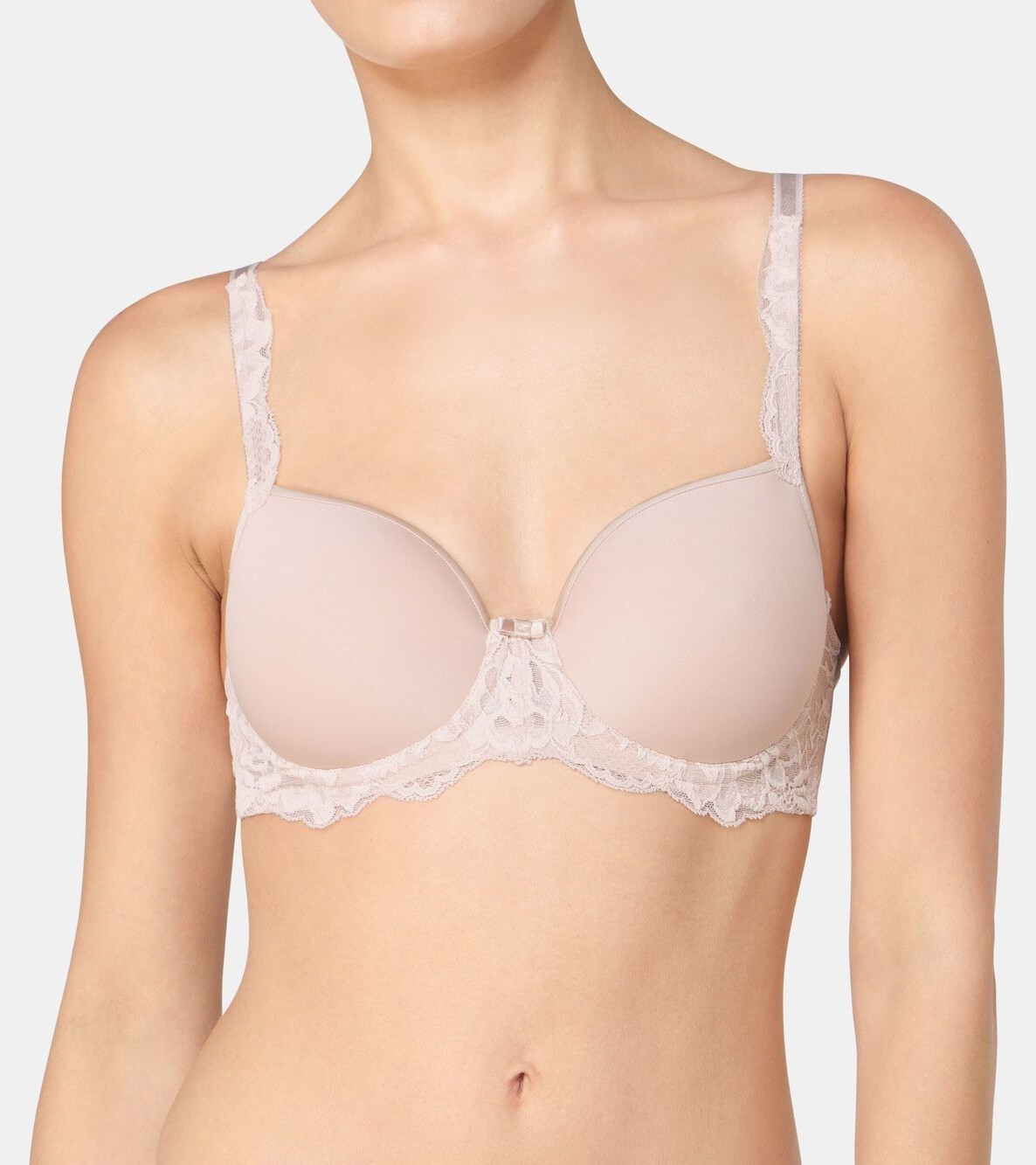 Triumph Amourette Charm Wired Padded Bra neutral beige