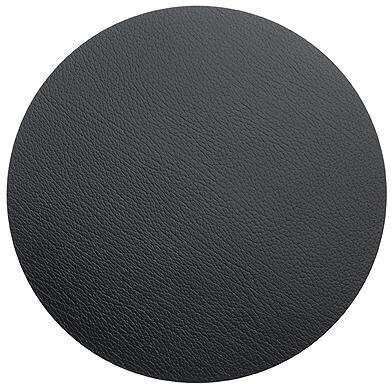 LINDDNA Glass coaster CIRCLE bull 10 cm black
