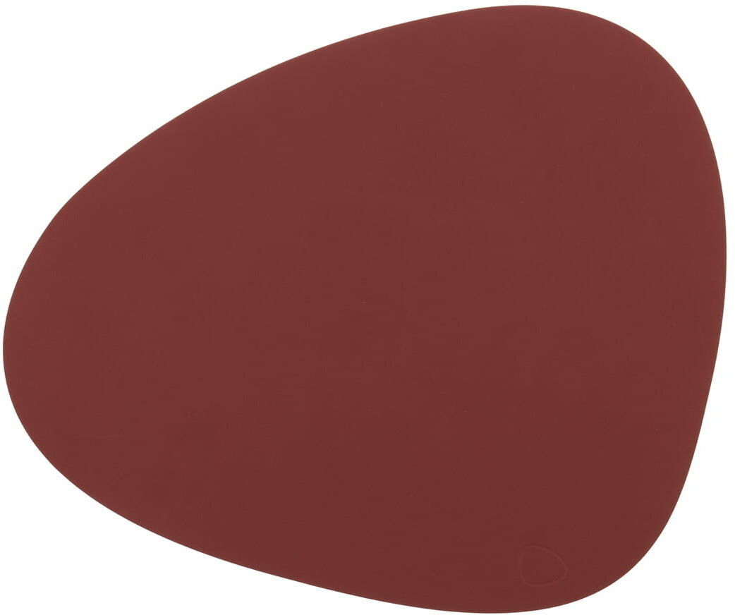 LINDDNA Placemats Nupo CURVE 37 x 44 cm leather red