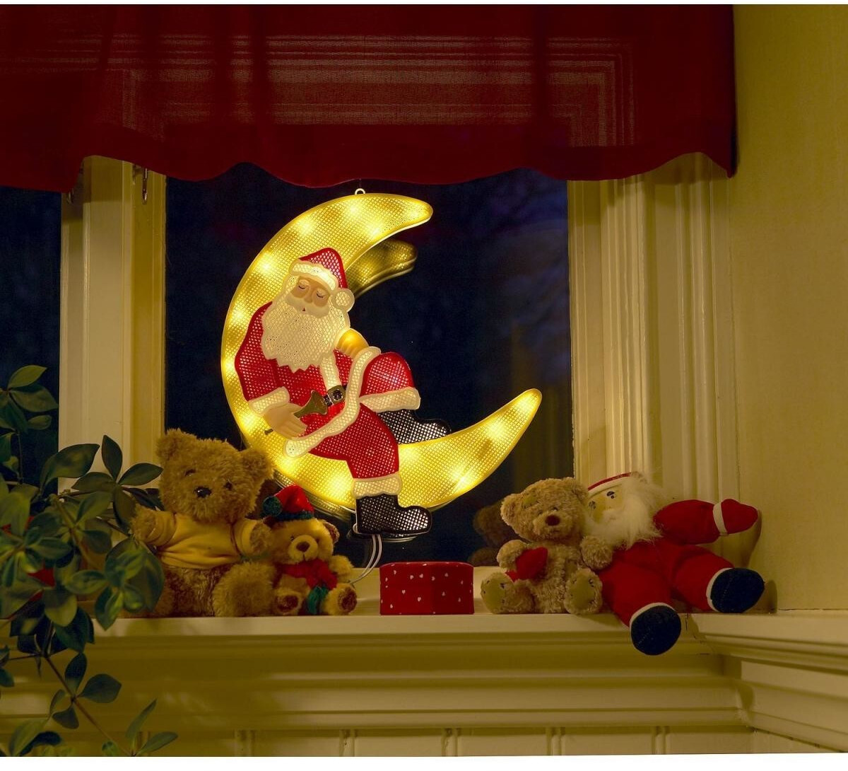LED-Fensterbild (2860-010) | Konstsmide ab Preisvergleich Weihnachtsmann € bei 15,92
