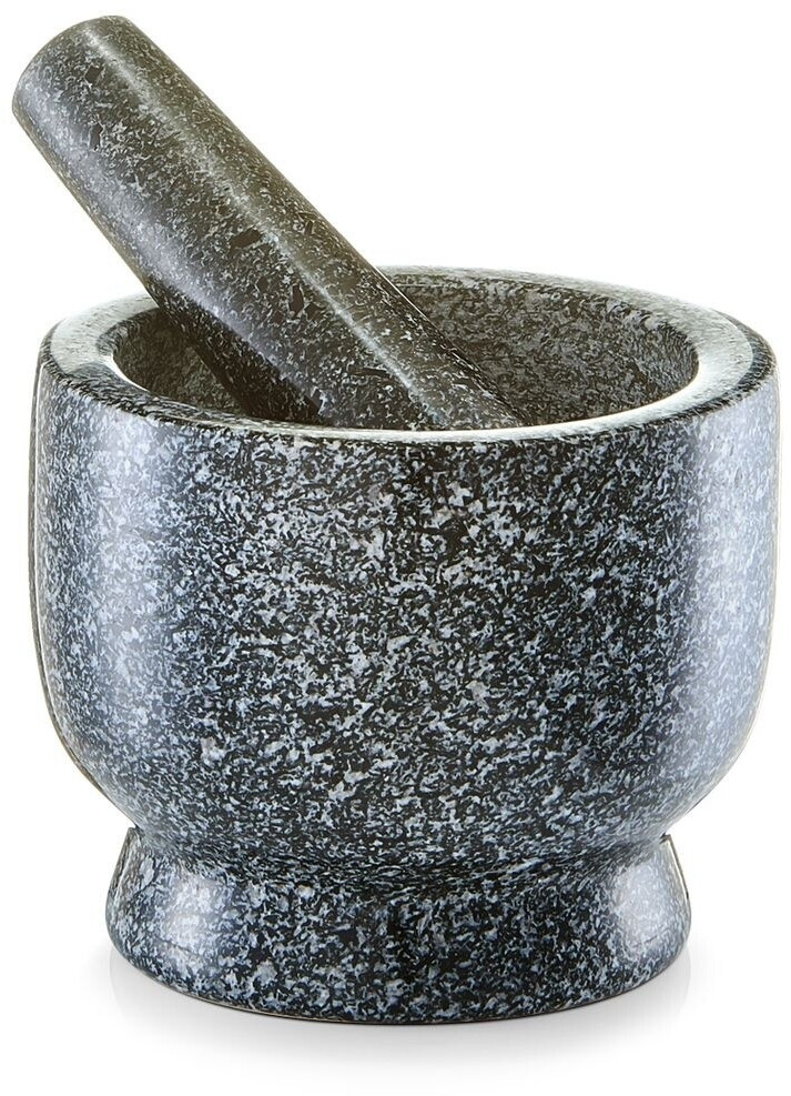 Zeller Mortar and pestle set granite anthracite 24500