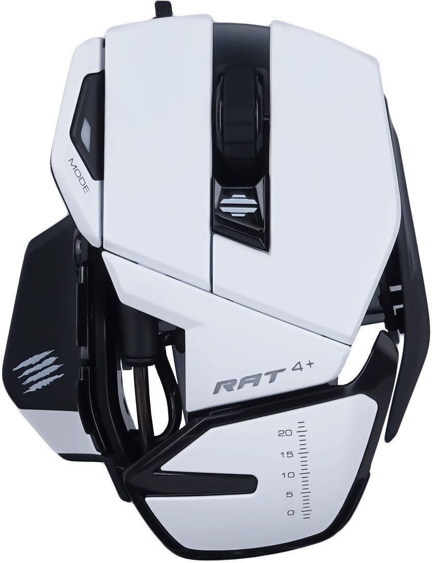 Mad Catz RAT 4 Plus blanc