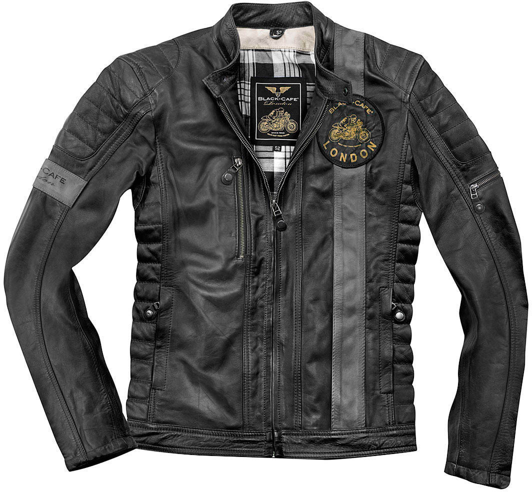 FC-Moto Blouson noir-Cafe London Paris 2019 noir/gris