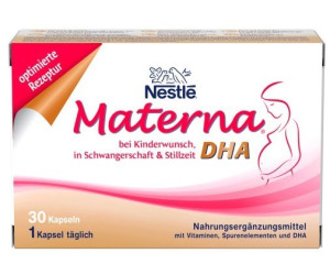 Nestlé Materna DHA (30 cps.) a € 18,70 (oggi) | Migliori prezzi e offerte  su idealo