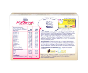 Nestlé Materna DHA (30 cps.) a € 18,70 (oggi) | Migliori prezzi e offerte  su idealo