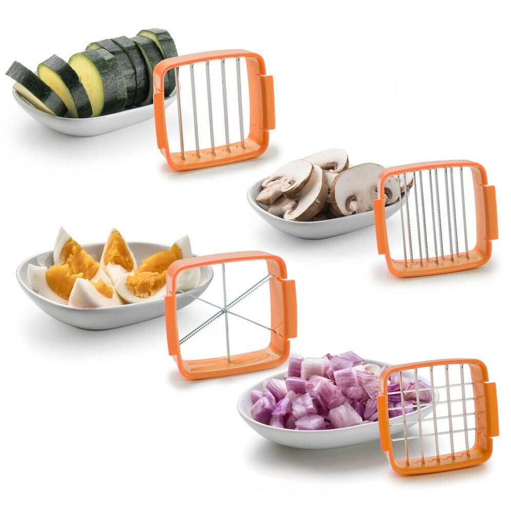 Genius Nicer Dicer Quick 7-teilig orange schwarz ab 18,95 €