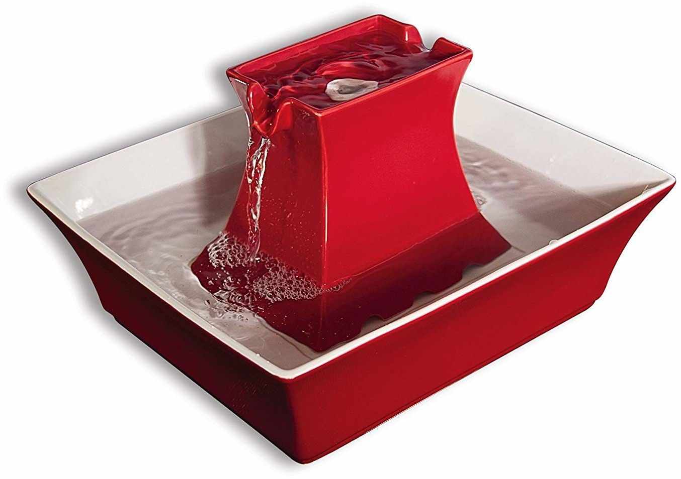 Petsafe Drinkwell Pagoda rouge