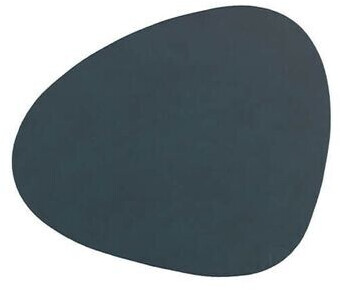 LINDDNA Glass coaster curve 11 x 13 cm anthracite