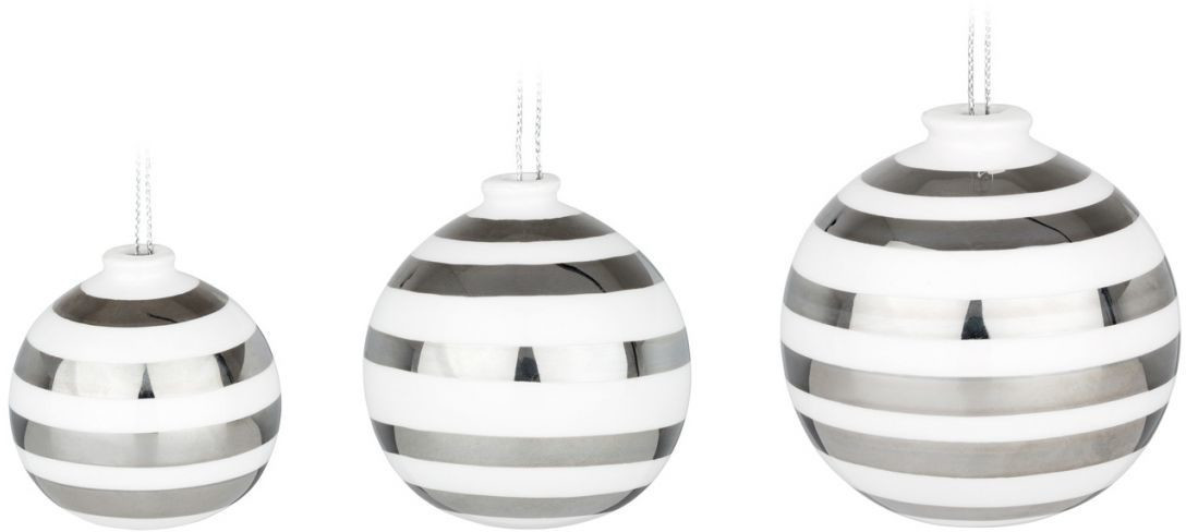 Kähler Omaggio Julekugler 3 pieces