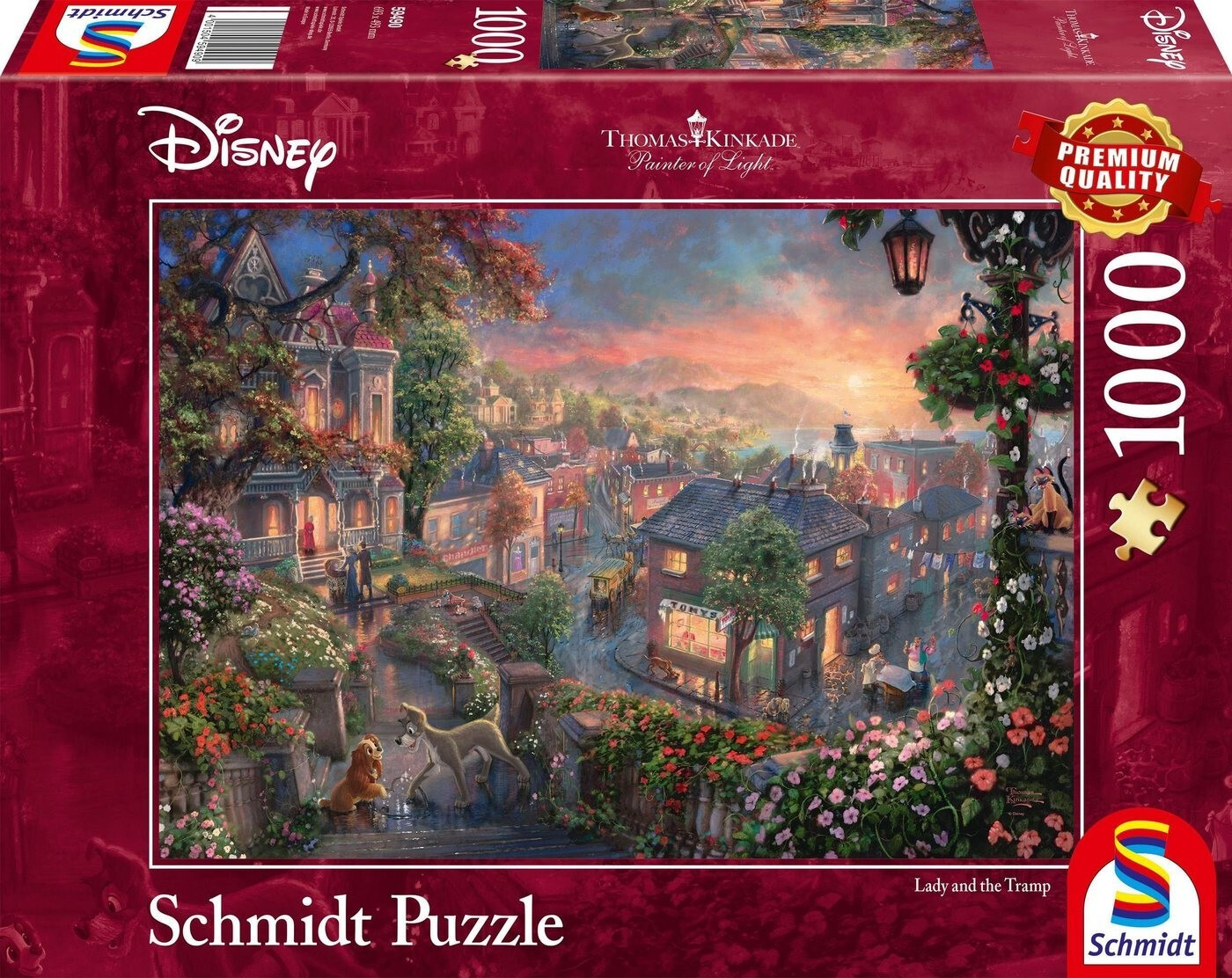 Puzzle Disney Schmidt 1000 pièces la belle au bois dormant