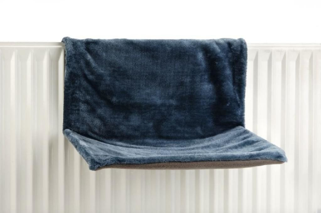 Beeztees Radiator Cat Bed Sleepy blue