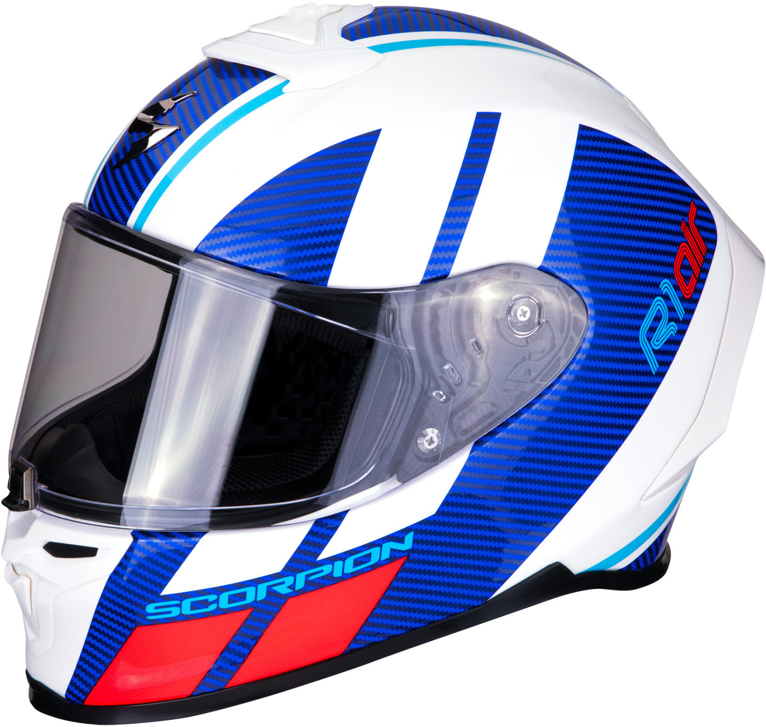 Scorpion Exo R1 Air Corpus bleu/blanc/rouge