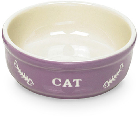 Nobby Gamelle pour chat en céramique violet beige