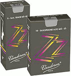 Vandoren Reeds ZZ Baritone Saxophone, Box of 5