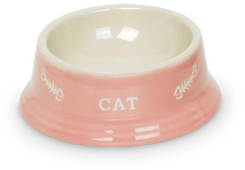 Nobby Gamelle pour chat en céramique Cat rose beige