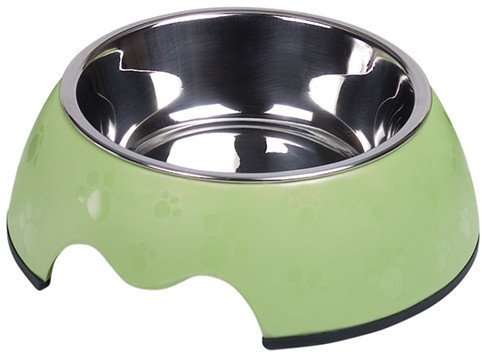Nobby Gamelle mélaminée Nobly Paw 160 ml vert clair