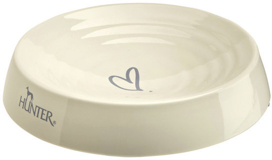 Hunter Melamine Cat Bowl by Laura 200ml White
